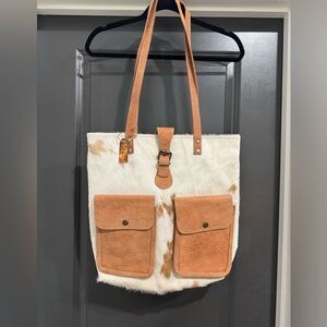 NWT Klassy Cowgirl Cowhide Tote